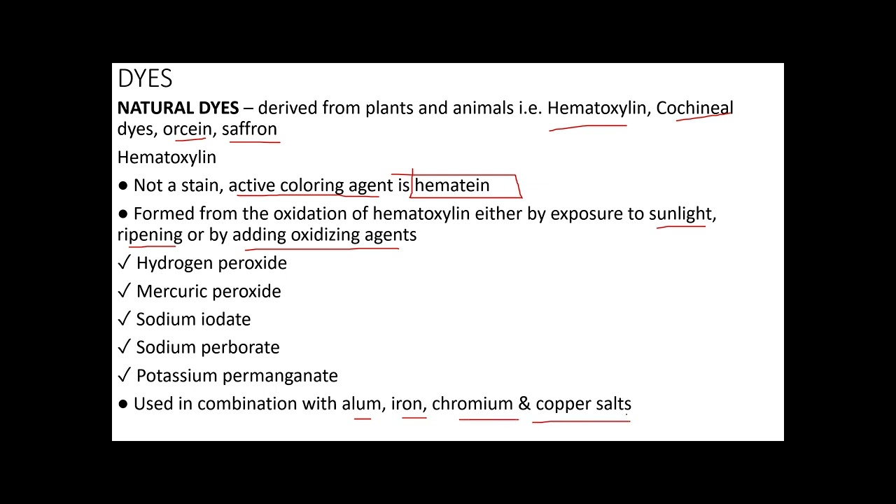 STAINING, MOUNTING AND FAULTS
