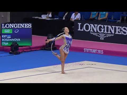 Olga BOGDANOVA (EST) hoop - 2015 Stuttgart worlds Qualifs