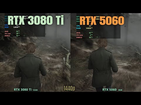 RTX 3080 Ti  vs RTX 5060 - 1440p Gaming in 2025