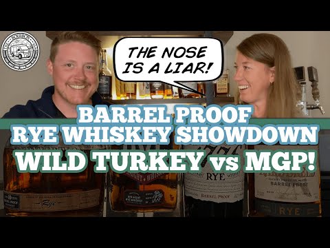 Wild Turkey Rare Breed vs MGP: Barrel Proof Rye Whiskey Flight