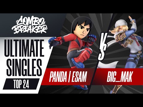 Panda | ESAM vs. big_mak - Ultimate Singles Top 24 Losers - Combo Breaker 2022