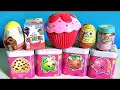 Strawberry Cupcake Doll Surprise Shopkins Chef Club Jar Season 6 Shopkins Tin Kinder Egg SpongeBob