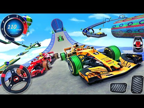 Formula Car Racing Stunts 3D - 🚗 Car Mega Ramp Simulator 2024 - Android GamePlay