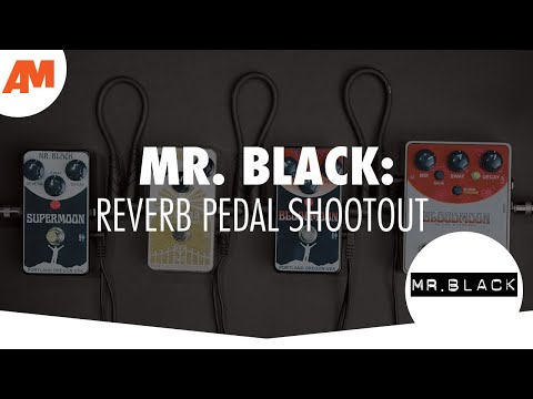 SHOOTOUT: Mr. Black Reverb Pedals (BloodMoon/SuperMoon/Eterna Demo)