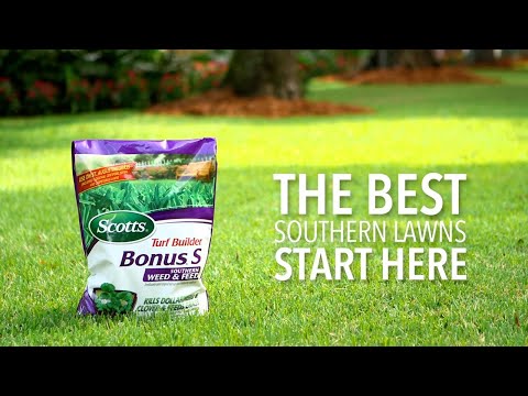 How to Kills Weeds and Get a Thicker Lawn with Scotts® Bonus S® Weed & Feed for Southern Lawns