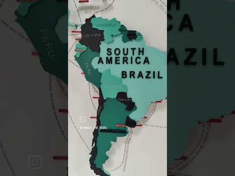 Led wooden world map