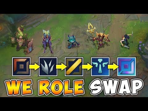 WE ALL SWAPPED ROLES AND FORCED IOKI TO PLAY MID LANE (WHO PERFORMS THE BEST?)