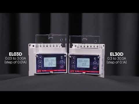 1/6 Overview of MH Digital Earth Leakage Relay, EL D Series