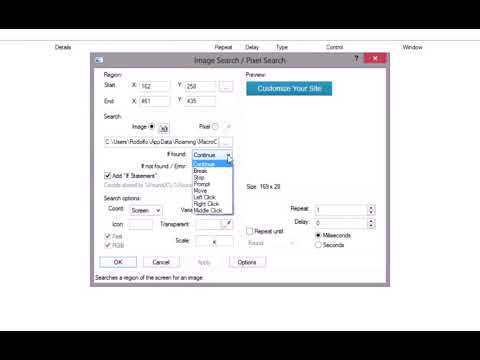 Pulover S Macro Creator Tutorial Image And Pixel Search