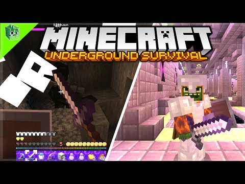 I Attempted To Kill A Wither-Boss With Iron Only On HARD - Minecraft Underground Survival Guide (58)