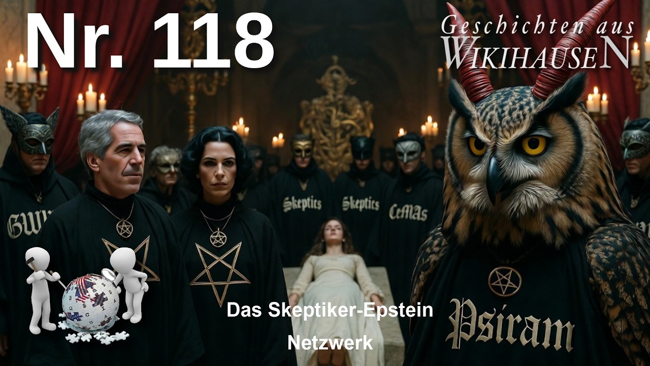 Das Skeptiker - Epstein - Netzwerk | #118 Wikihausen