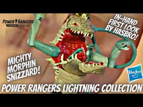 Power Rangers Lightning Collection Mighty Morphin Snizzard Figure In Hand First Look By Hasbro!!