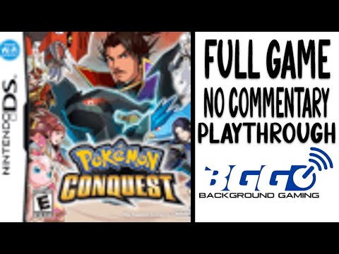 Pokemon Conquest Part 1 of 16 - Longplay - No Commentary