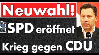 A declaration of war in the open! Klingbeil attacks the CDU/CSU and Merz head-on! The SPD is inca...
