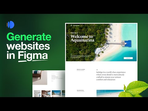 Generate websites in Figma with Dora AI