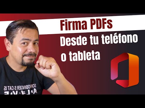 Como FIRMAR un PDF desde el móvil o tableta GRATIS