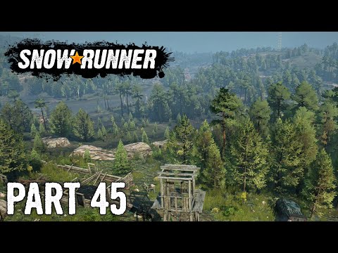 SnowRunner | Walkthrough Gameplay | Part 45 | Rift Map | Xbox One