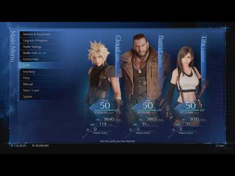 Final Fantasy 7 Remake - Platinum Walkthrough 1/32 - Full Game