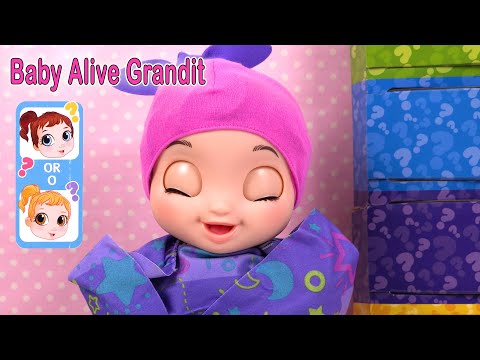Poupée BABY ALIVE  "Bébé Grandit" Poupon Grow Up Doll