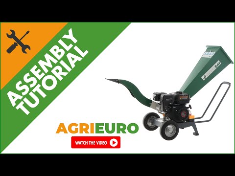 GreenBay GB-WRC 50 L Petrol Garden Shredder - 7 HP petrol engine - Assembly tutorial