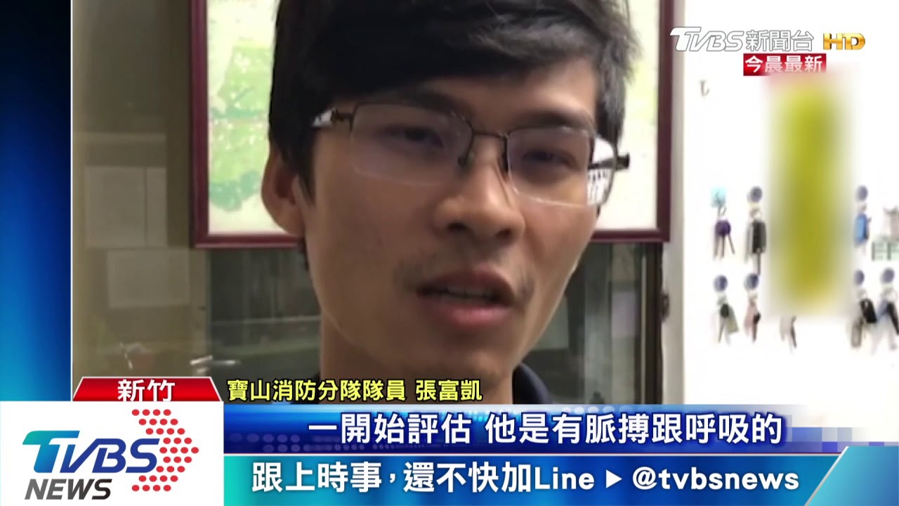 強風吹倒路牌砸頭 10人搶救騎士重創亡