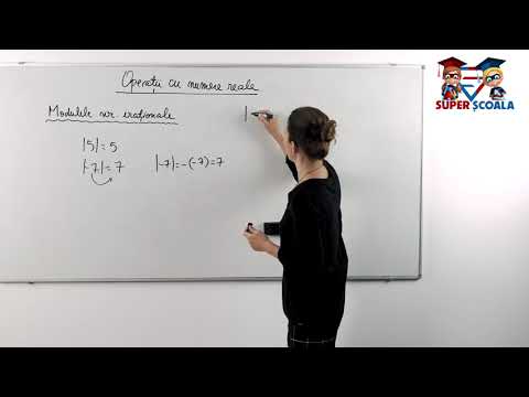 Clasa a VII-a - Operații cu numere reale - Module nr. iraționale