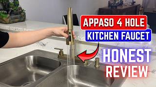 APPASO 4 Hole Kitchen Faucet Honest Review - Should You Buy It?