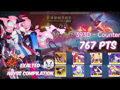 HI3 SEA - [Red Lotus - 393D] SK (Counter) 767 Pts - FT(1/4) HOS(0/4) SnS(Full) BE Elf