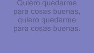 &quot;Para cosas buenas&quot; Erreway + Letra