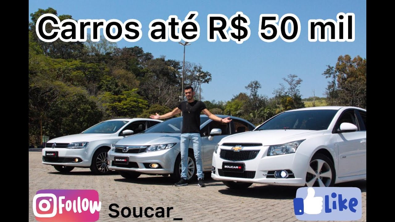 Carros ate  50 mil reias JETTA / CIVIC / CRUZE