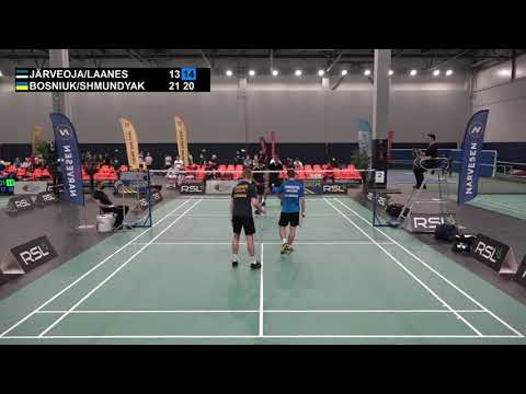 Match point - Järveoja / Laanes vs Bosniuk / Shmundyak - SF, MD, Lithuanian Int. 2021