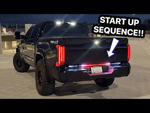 Putco Freedom Blade Tailgate Light Bar Install!!