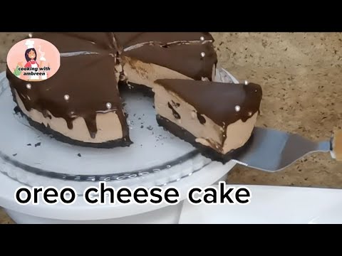 No bake Oreo Chocolate cheesecake Recipe by Cooking with  Ambreen
