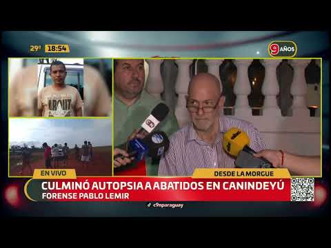 Culminan autopsias a los dos abatidos en Canindeyú