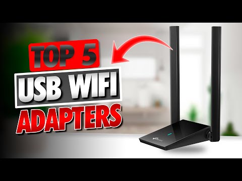 🔥 Top 5 Best USB WiFi Adapters for PC Gaming [2025] ✅ Fast Internet / Low Latency / Plug & Play