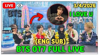 Download lagu [SUB] BTS WEVERSE LIVE (2026.04.03) | BTS LIVE TODAY Jin, Suga, J-Hope, RM, Jimin, V, Jungkook mp3