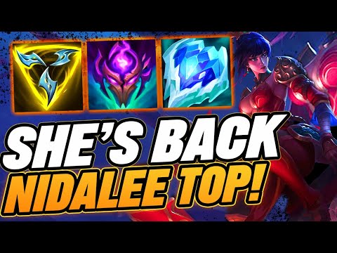 BRUISER NIDALEE IS FINALLY BACK! OLD SCHOOL NIDALEE TOP - League of Legends