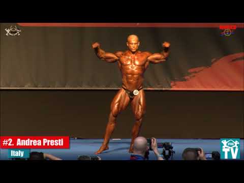 European Amateur Santa Susanna 2016 - Men's Bodybuilding over 100kg