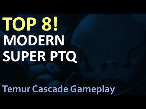 Temur Cascade vs Living End, in a Modern Super PTQ | Round 5 | TOP 8! | 334 Players