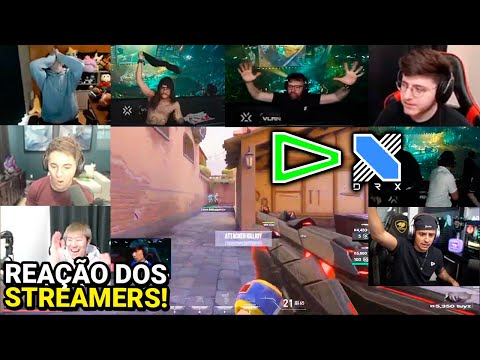 COMO STREAMERS DO MUNDO TODO REAGIRAM A VITÓRIA DA LOUD CONTRA DRX NO LOCK//IN SÃO PAULO!