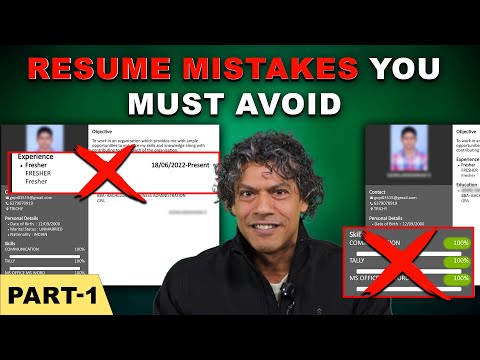 Good Resume Vs Bad Resume! 💼 Part - 1 | Tamil CEO Sidd Ahmed