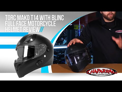 Torc MAKO T14 With Blinc Full Face Motorcycle Helmet Review