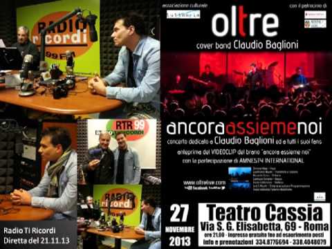 Gli OLTRE (CoverBand Baglioni) intervista a Simone Magi - Radio Ti Ricordi 21 11 13