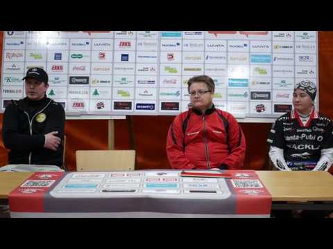 Naisten Halli-SM: Lappeenranta - Oulu (lehdistötilaisuus)