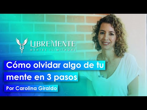 HOW TO GET SOMETHING OFF YOUR MIND IN 3 STEPS | Eliminate your obsessive thoughts! #carolinagiraldo