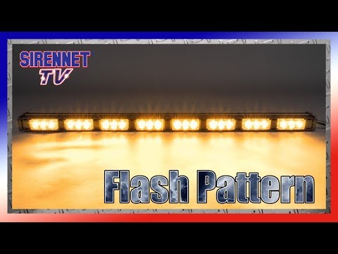 Flash Pattern: Whelen 8 TIR3 Super-LED Traffic Advisor & Control Head