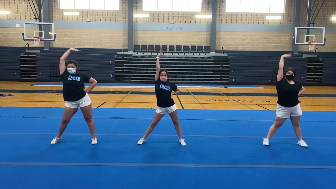 Lanier Cheer Tryout Dance with Counts