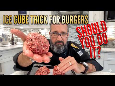 Ice Cube Trick for Burgers