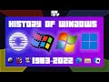 HISTORY OF WINDOWS 1983 2022