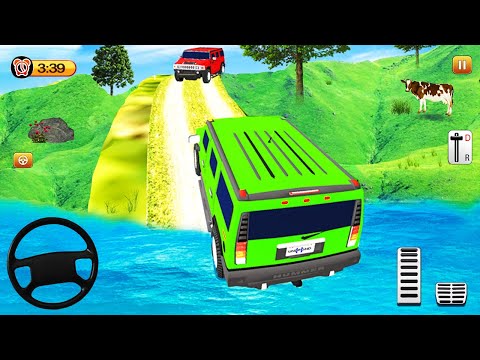 Offroad Jeep Driving Simulator SUV 4x4 - Uphill Jeep Racing - Android Gameplay
